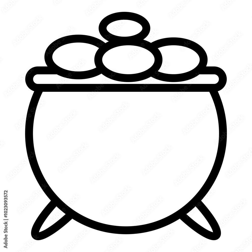 Witch's Brew Vector Design Icon Style Witch's Brew Vector Design Icon Style