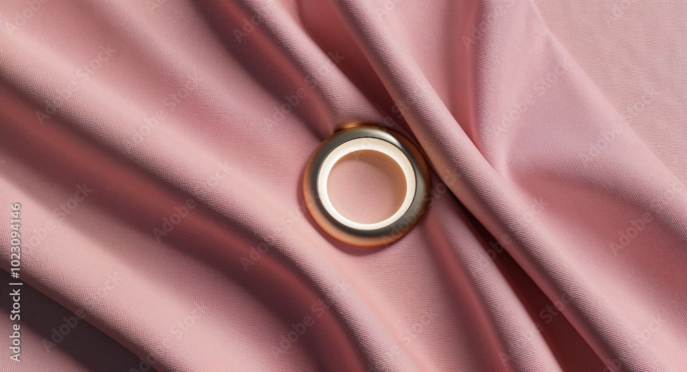 Blush pink linen texture surface fibers on plain white background Blush pink linen texture surface fibers on plain white background