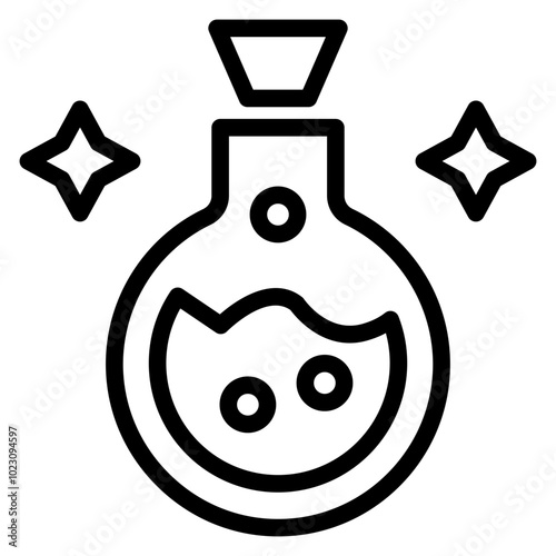 Potion Crafting Vector Design Icon Style