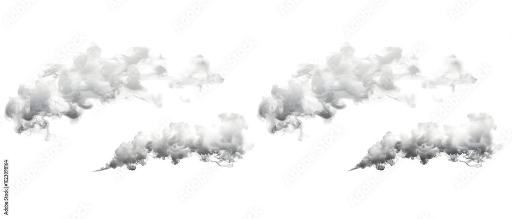 Fototapeta premium fog smoke png transparent background