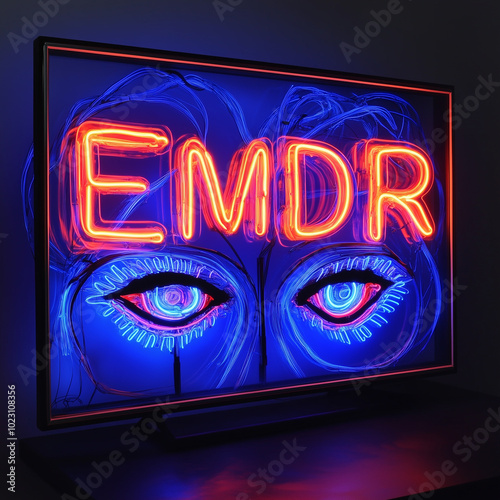 eyes symbol of EMDR therapy