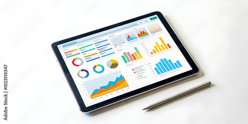 Flat Glossy Tablet Illustrating Digital Marketing Content Creation Tools and Project Outlines for Creative Professionals - Vector Design Flat Glossy Tablet Illustrating Digital Marketing Content Creation Tools and Project Outlines for Creative Professionals - Vector Design