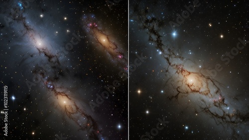 Dwarf Galaxies Small galaxies that contain fewer stars compared to larger galaxies. Despite their small size, they play a crucial role 