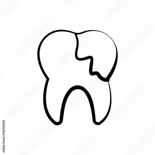 decayed tooth