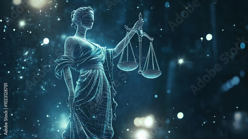 image of Themis, jurisdiction, justice, law and order, judicial system