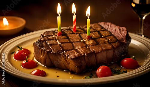 Birthday steak 