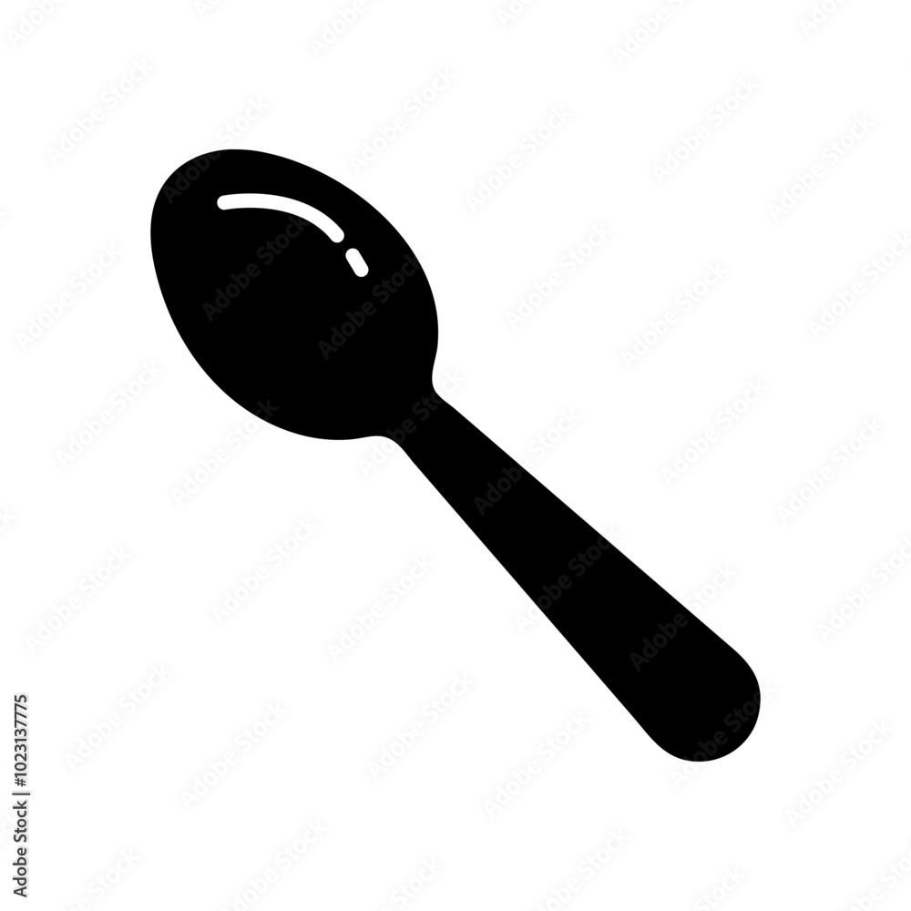 spoon vector icon spoon vector icon