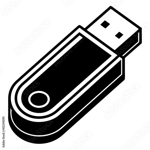 usb flash drive icon