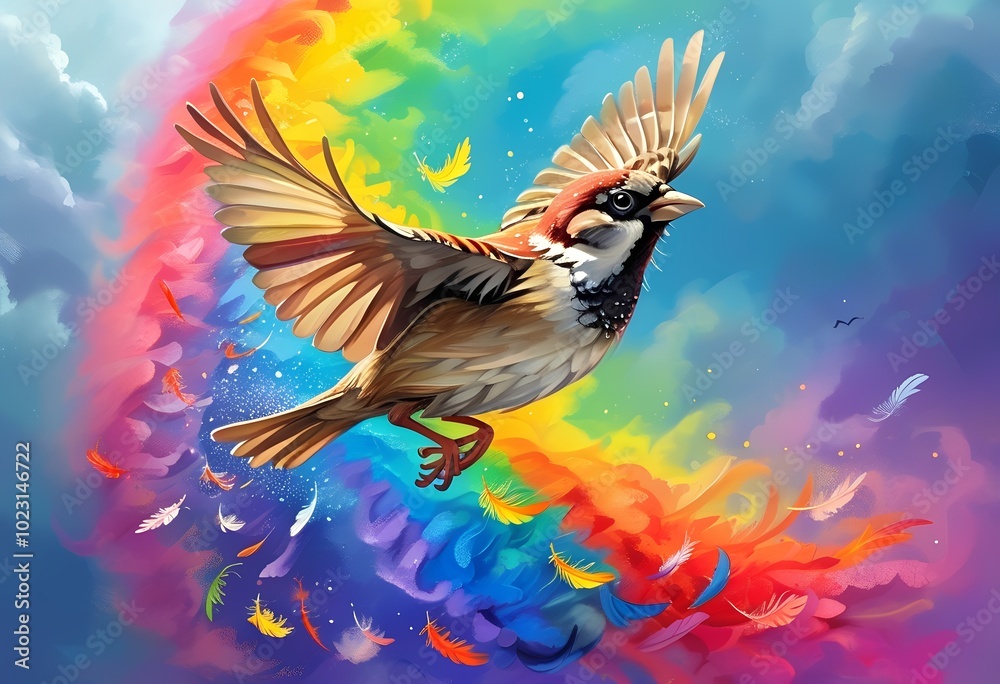Fototapeta premium sparrow