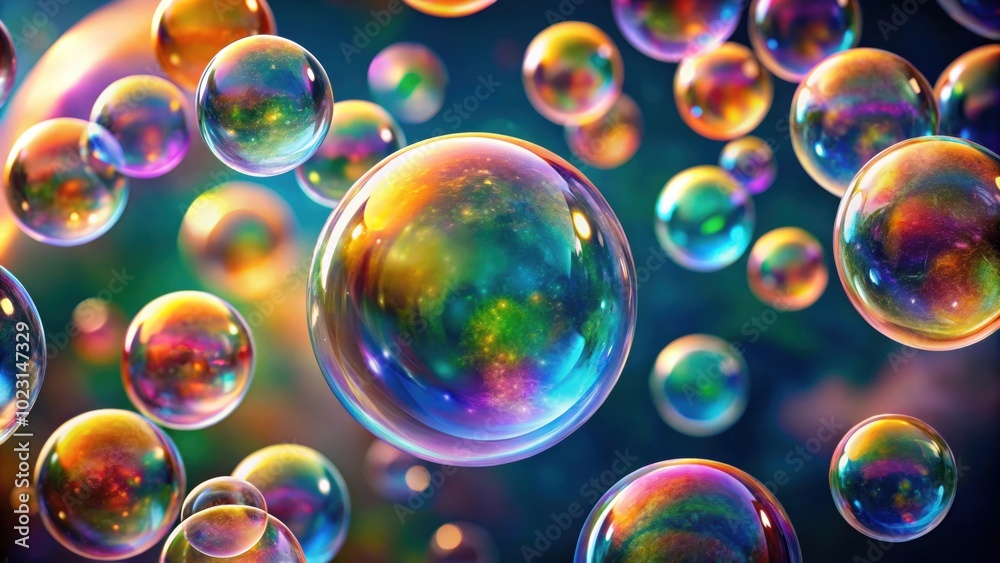 Floating rainbow soap bubbles isolated on background, soap, bubbles, rainbow, floating, colorful,isolated, background Floating rainbow soap bubbles isolated on background, soap, bubbles, rainbow, floating, colorful,isolated, background