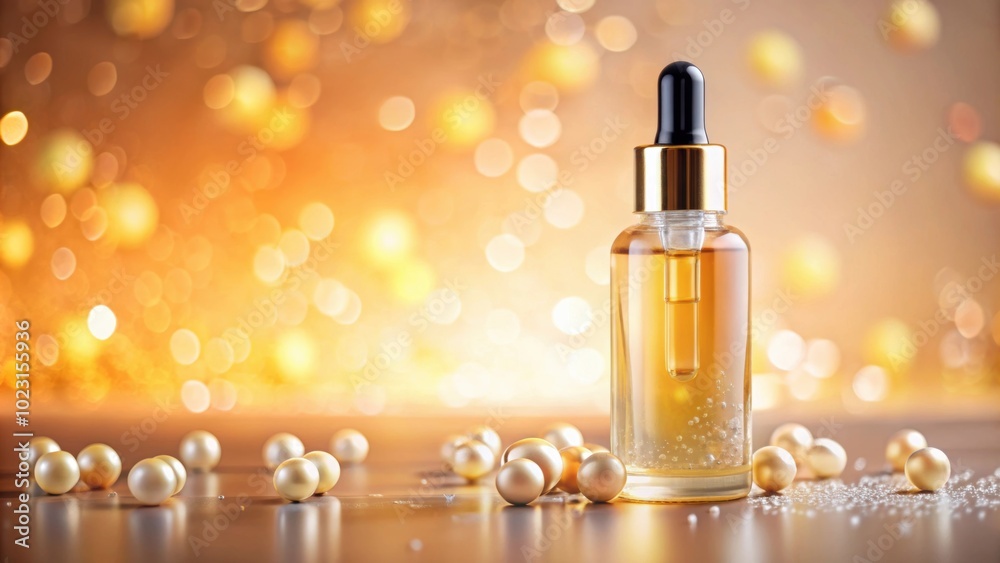 Collagen Skin Serum and Vitamin isolated on soft color background, skin care, cosmetics, serum, vitamin, collagen Collagen Skin Serum and Vitamin isolated on soft color background, skin care, cosmetics, serum, vitamin, collagen