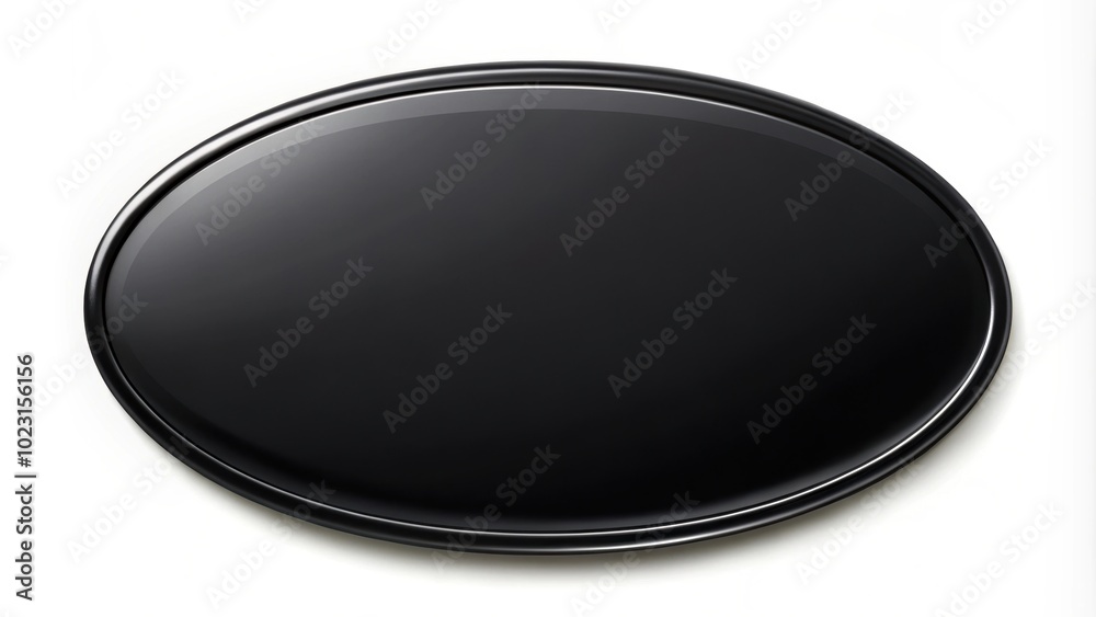 Black oval badge with space for customization, blank, badge, oval, black, customizable, template, design, round, tag, insignia Black oval badge with space for customization, blank, badge, oval, black, customizable, template, design, round, tag, insignia