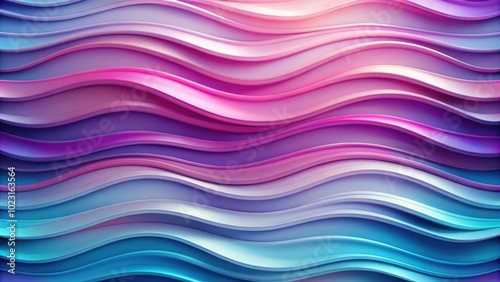 Abstract pastel waves of purple, pink, and blue , soft, delicate, gentle, flowing, dreamy, artistic, colorful, tranquil