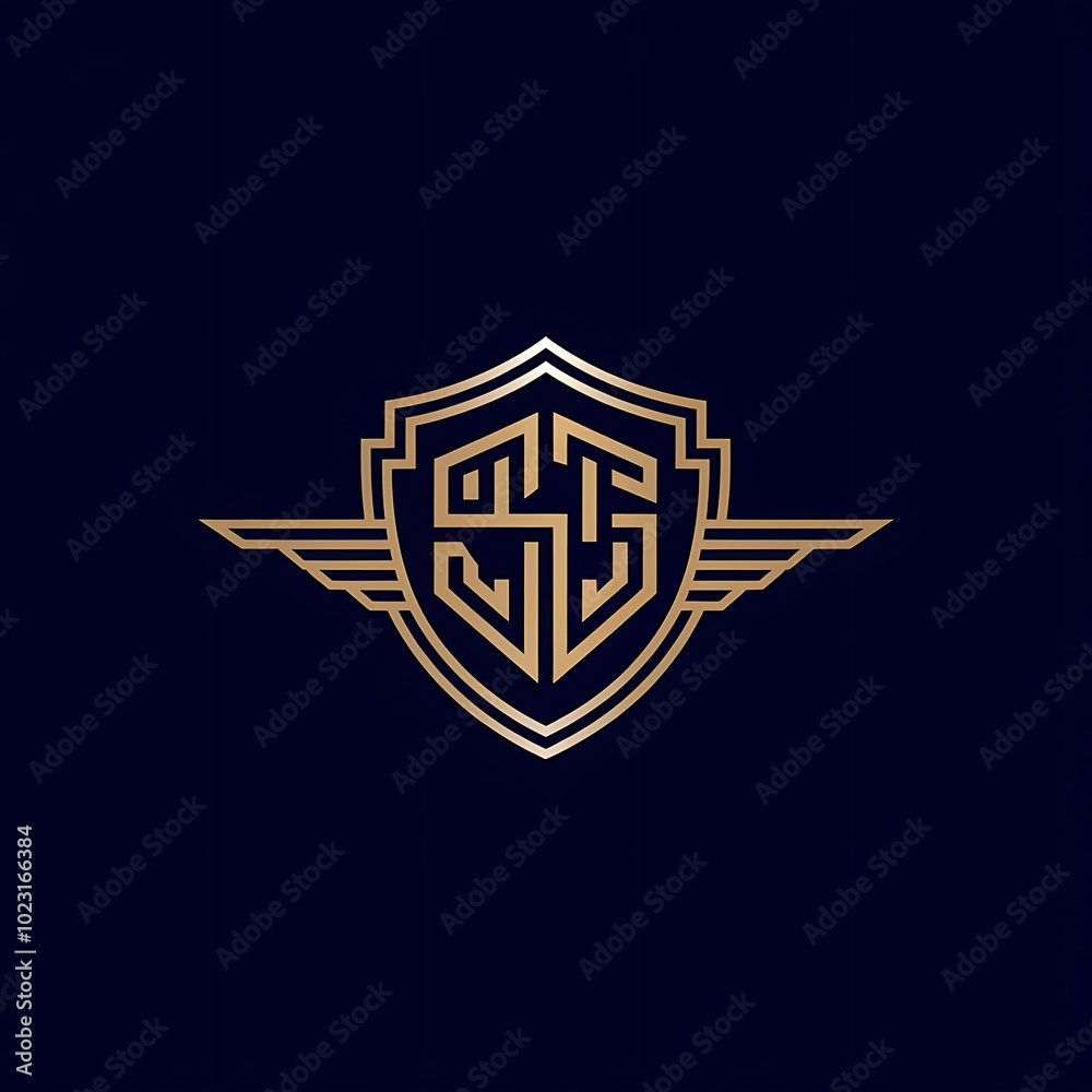 Elegant and Luxurious Gold Finance Logo for Premium Branding Elegant and Luxurious Gold Finance Logo for Premium Branding