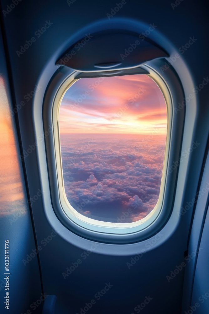 Fototapeta premium Window porthole vehicle transportation.
