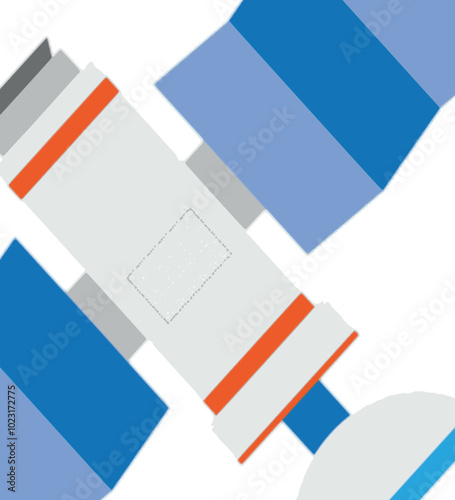 satellite vector icon illustration
