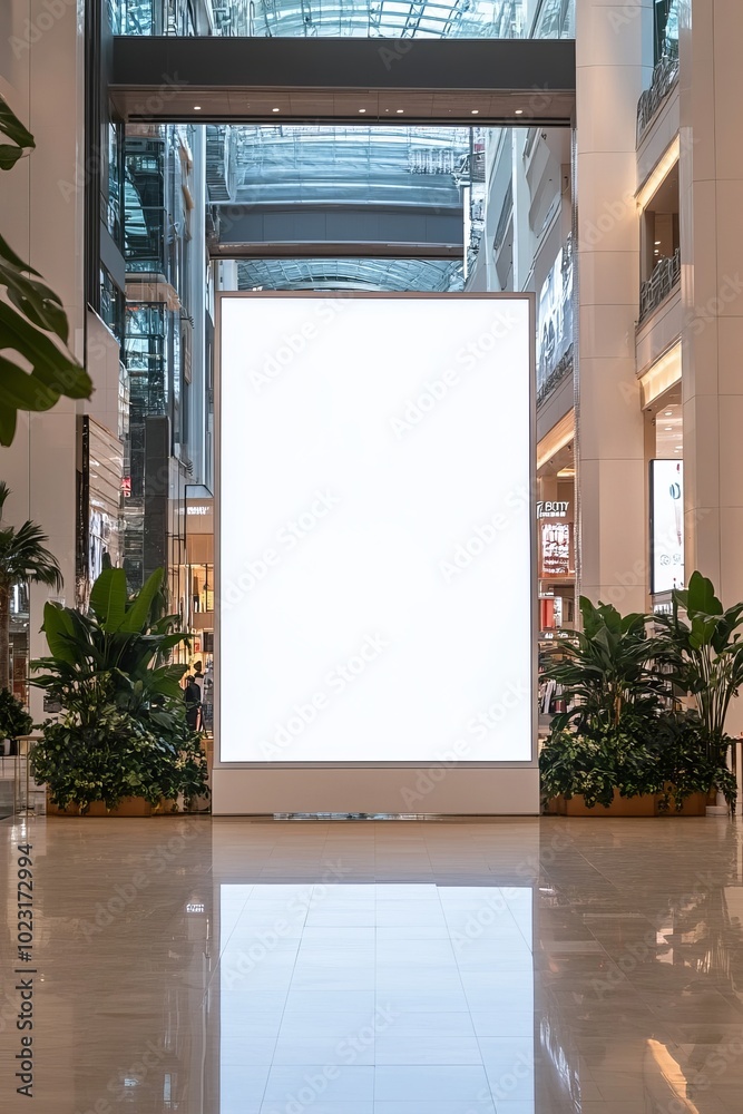 Mall mock up ad Mall mock up ad