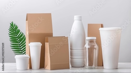 Takeout Food Packaging Mockup