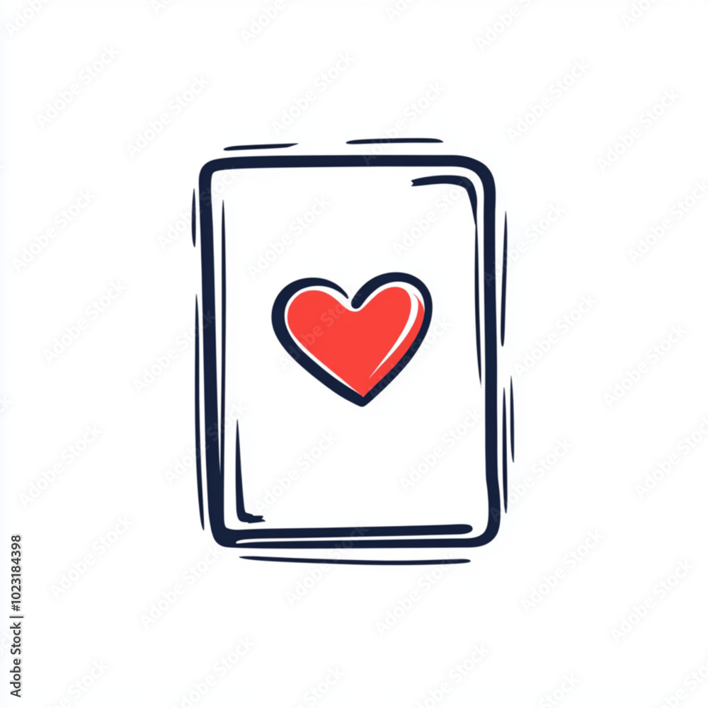 red heart red heart