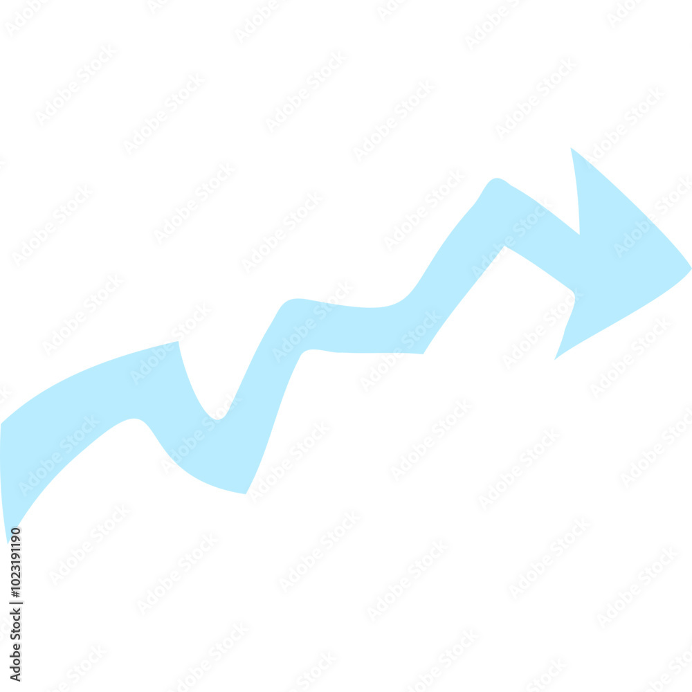 Attractive And Decorative Pointing Arrow Icon Element