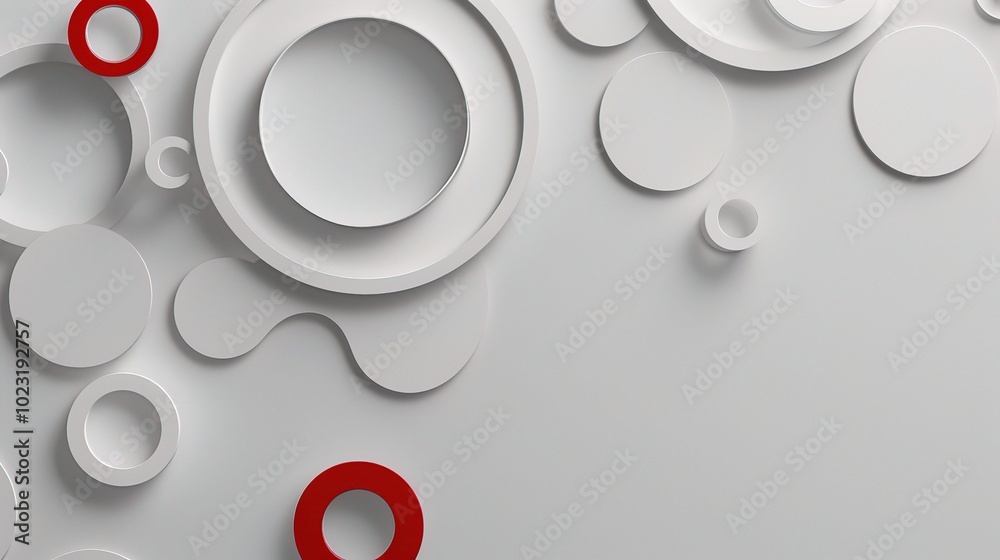 Isolated Design on Gray Background - a unique and stylish visual. The isolated design stands out beautifully against the muted gray backdrop