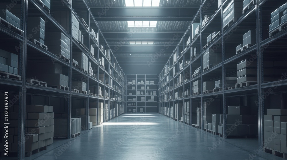 The Warehouse with Endless Aisles. The Warehouse with Endless Aisles.