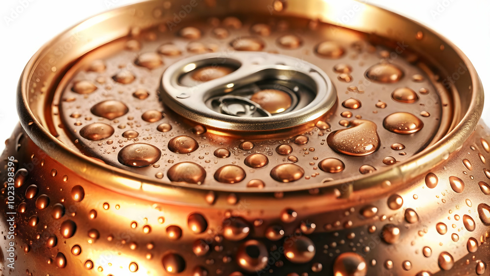 3D Glossy Metallic Surface with Cold Beer Droplets - Close Up Shot of Textured Refreshing Background for Beer Presentations 3D Glossy Metallic Surface with Cold Beer Droplets - Close Up Shot of Textured Refreshing Background for Beer Presentations