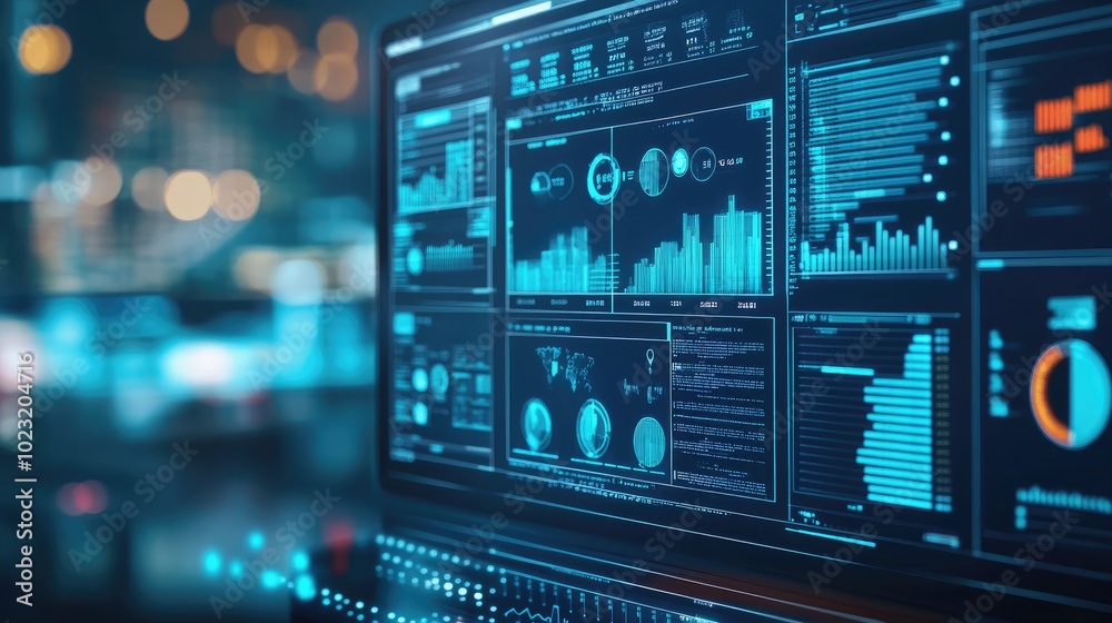 computer and business analysis and technology and digital marketing icons computer and business analysis and technology and digital marketing icons