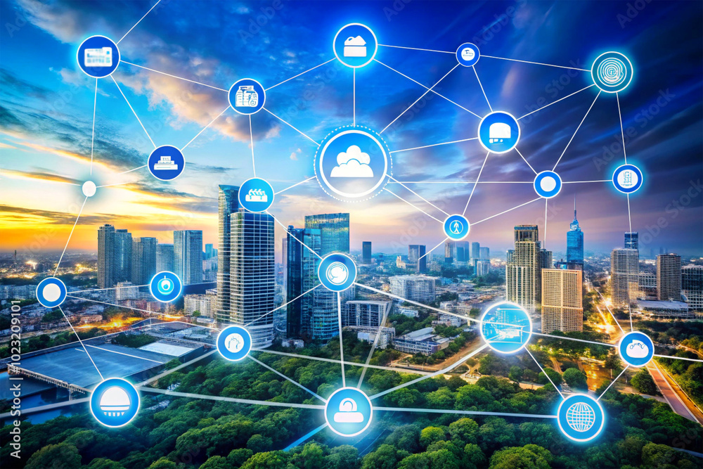 Internet of Things (IoT) devices in a connected ecosystem Internet of Things (IoT) devices in a connected ecosystem