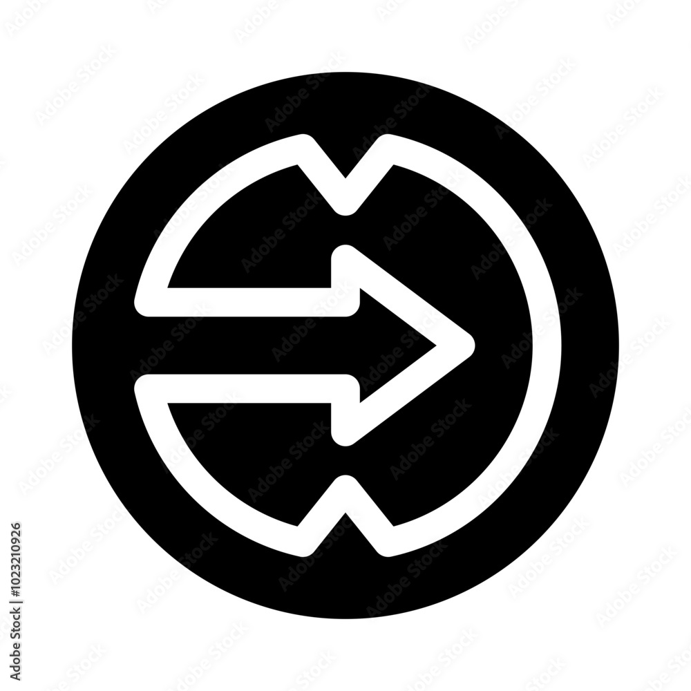 Hand Gesture glyph icon