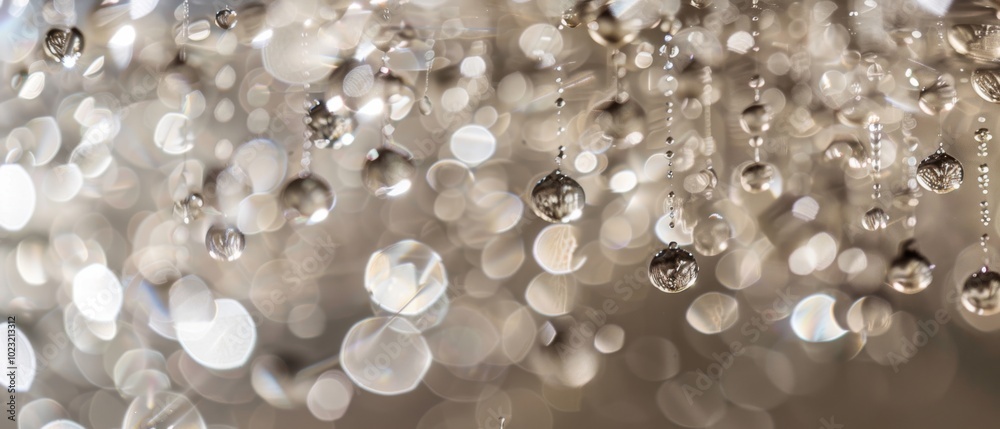 Soft-focus sparkling droplets suspended against a dreamy backdrop create a magical and ethereal atmosphere. Soft-focus sparkling droplets suspended against a dreamy backdrop create a magical and ethereal atmosphere.