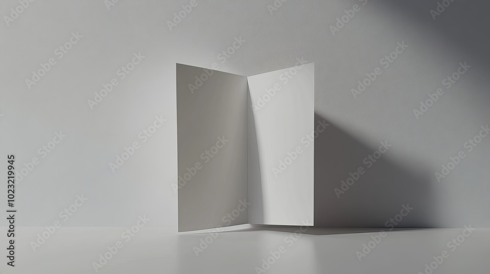 Fototapeta premium a4 mock up