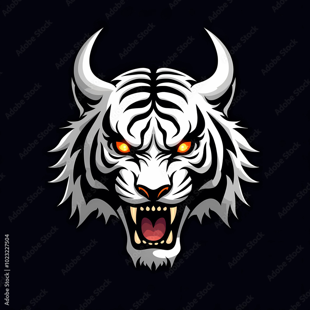 Angry tiger Angry tiger