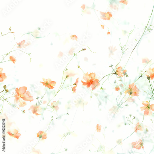 background with flowers