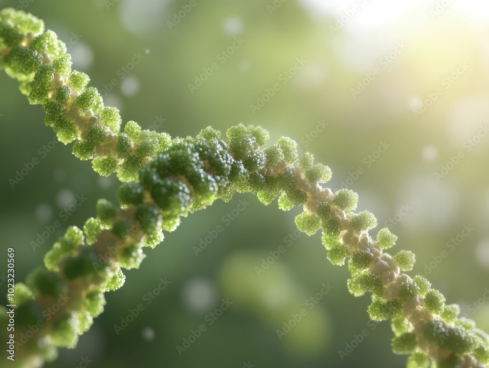 Genetic diversity enhances the ability of populations to thrive and adjust in dynamic environments, depicted through a 3D illustration. Genetic diversity enhances the ability of populations to thrive and adjust in dynamic environments, depicted through a 3D illustration.