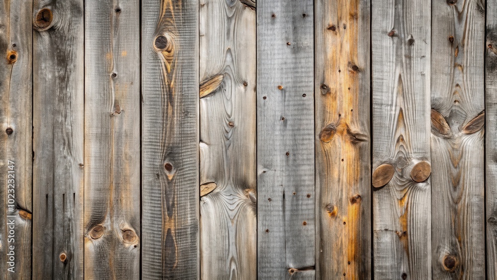 Rustic Weathered Wooden Plank Wall Texture With Natural Knots And Grain Patterns Rustic Weathered Wooden Plank Wall Texture With Natural Knots And Grain Patterns