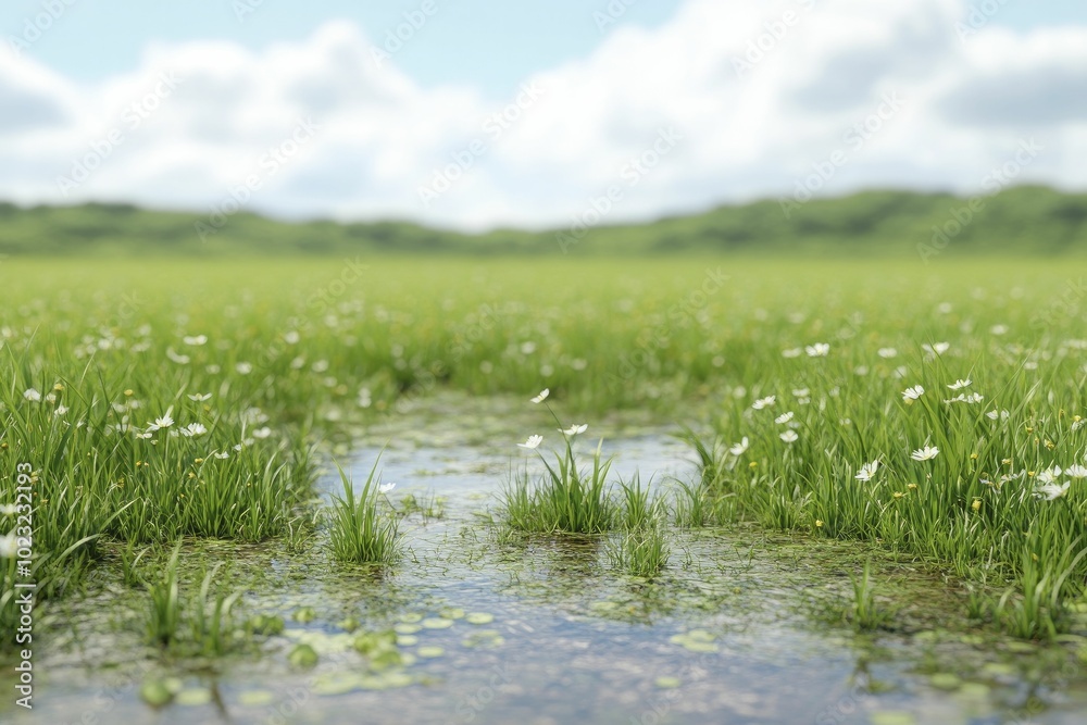 Paleoecology Insights Reveal Historical Ecosystem Changes to Guide Future Restoration Strategies, 3D visualization. Paleoecology Insights Reveal Historical Ecosystem Changes to Guide Future Restoration Strategies, 3D visualization.