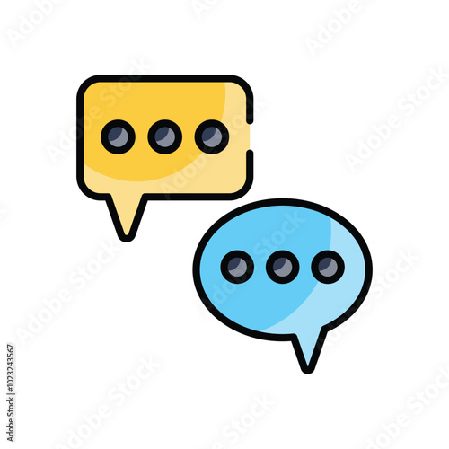 Chat Bubbles vector icon