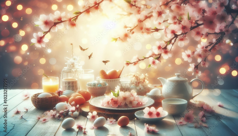 Spring background blur, wallpaper. Spring background blur, wallpaper.