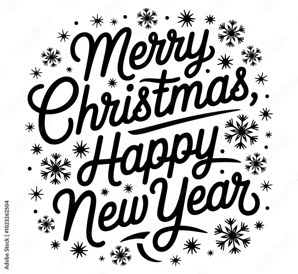 Hand-drawn lettering doodles the year 2025 Hand-drawn lettering doodles the year 2025