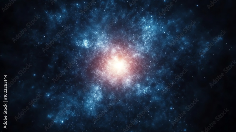 A stunning cosmic scene showcasing vibrant stars and swirling galaxies in the depths of space, filled with mystery and beauty. A stunning cosmic scene showcasing vibrant stars and swirling galaxies in the depths of space, filled with mystery and beauty.