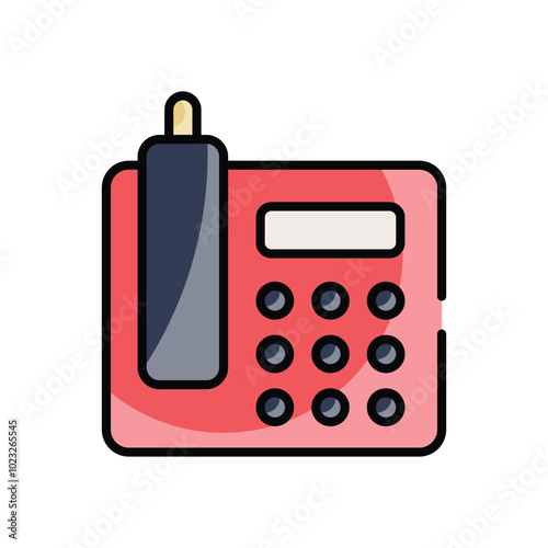 VoIP Phone vector icon