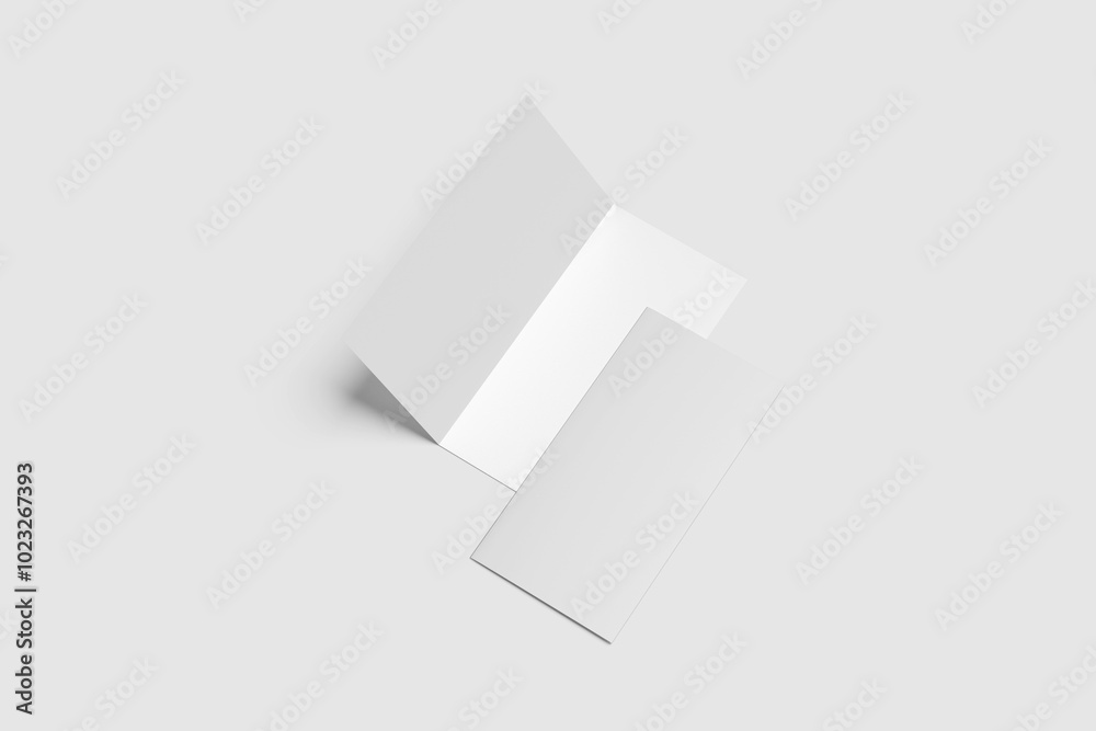 Blank Dl Bifold White Blank Dl Bifold White