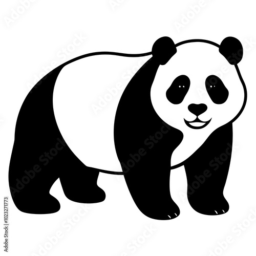 panda bear illustration