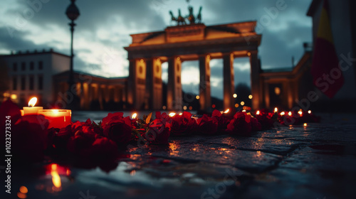 The Day of National Mourning in Germany photo