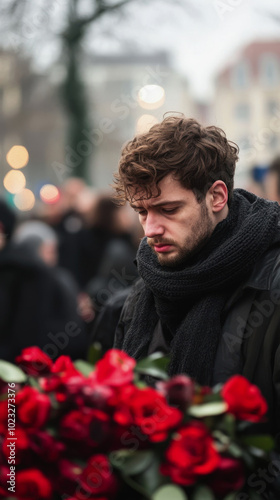 The Day of National Mourning in Germany photo