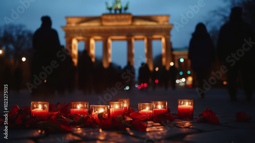 The Day of National Mourning in Germany photo