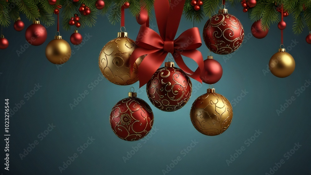 christmas decoration on a tree christmas decoration on a tree