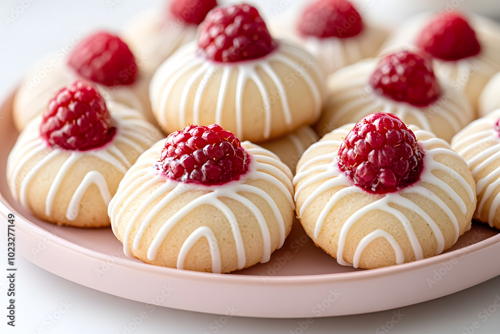 cookies with strawberry jam cookies with strawberry jam