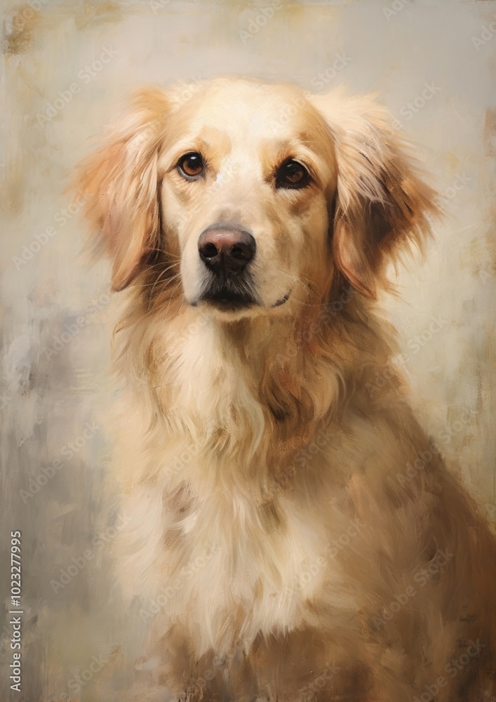 Close up on pale dog painting mammal animal. Close up on pale dog painting mammal animal.